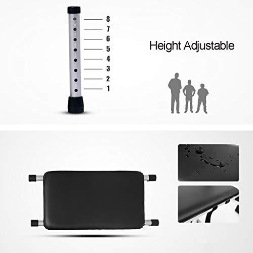 Lattice Walkers Aluminum Walker Frame, Portable Folding Adjustable Height Design with Handbrak/Seat Mobility Aid for Adult Disabled Elderly