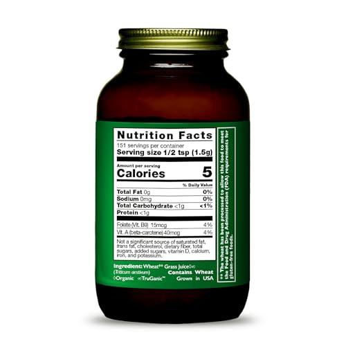 HEALTHFORCE SUPERFOODS HealthForce SuperFoods Wheat Grass Juice Powder - 8 oz Powder