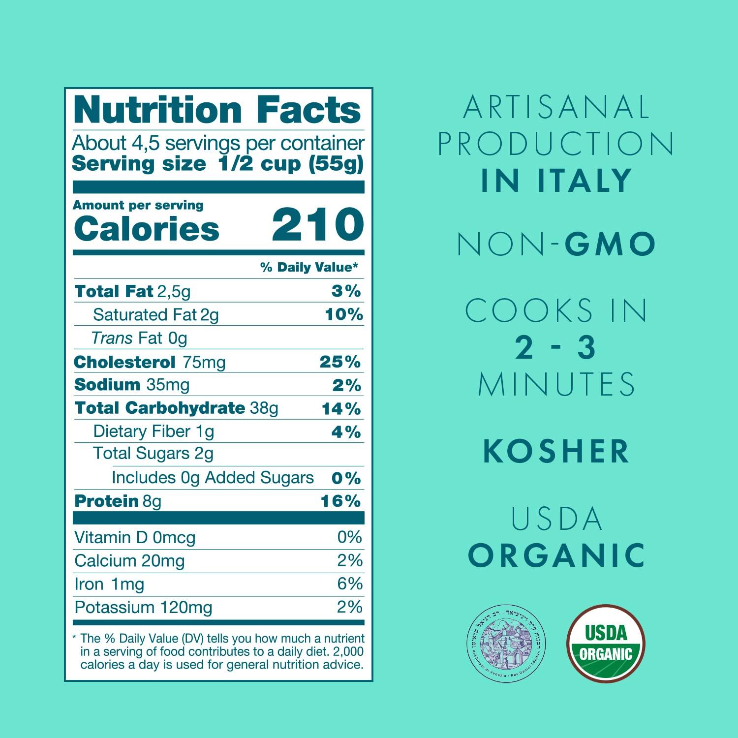 Cipriani Food Cipriani Food Extra Thin Egg Pasta, 250 Gram (Pack of 2) (Tagliolini)