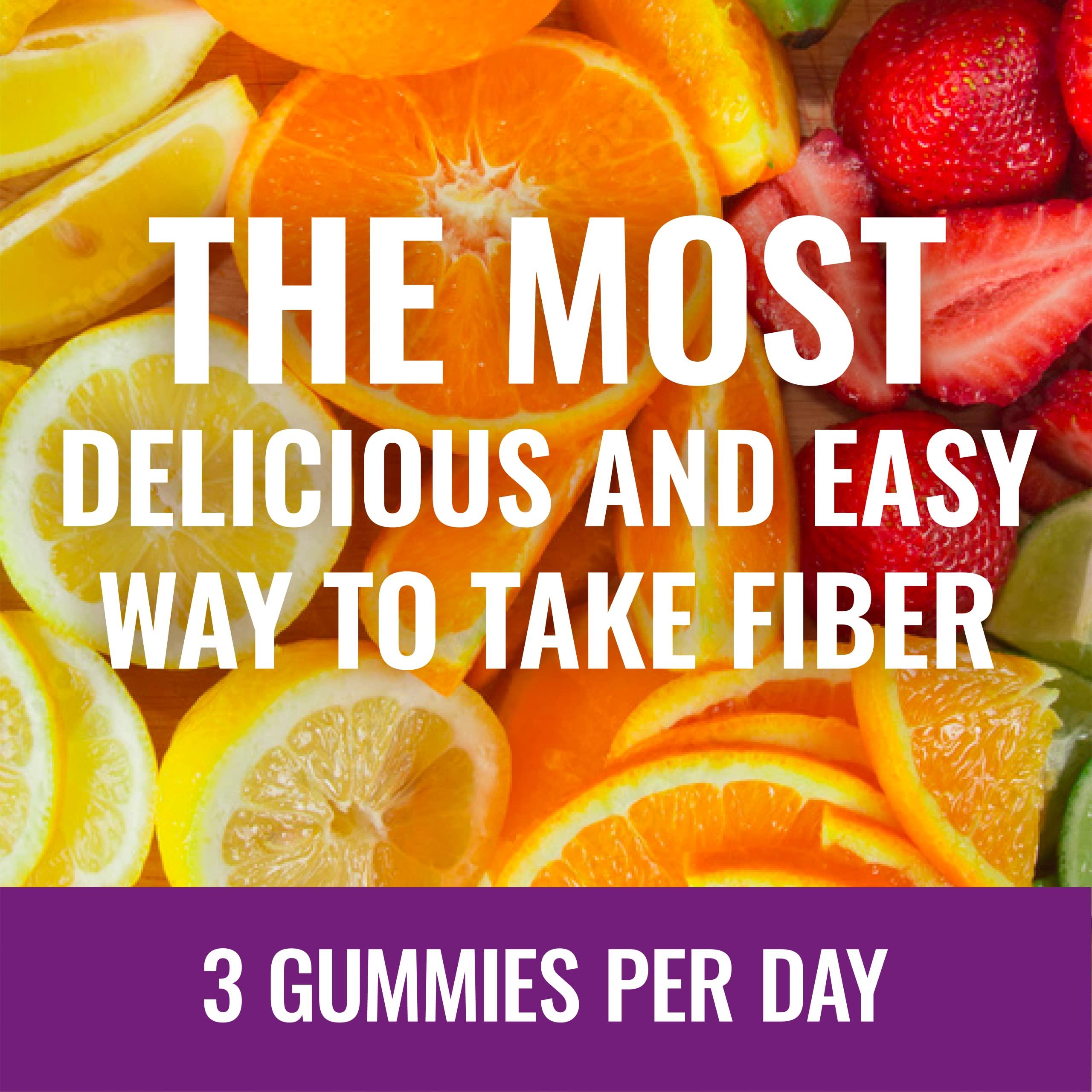 Fiber Advance Fiber Advance Gummies | 100% Plant Based Fiber Supplement for Digestive Health | Chicory Root Inulin Prebiotic Fiber Gummies for Adults | Gluten Free, Vegetarian, & Non-GMO (Pack of 3)