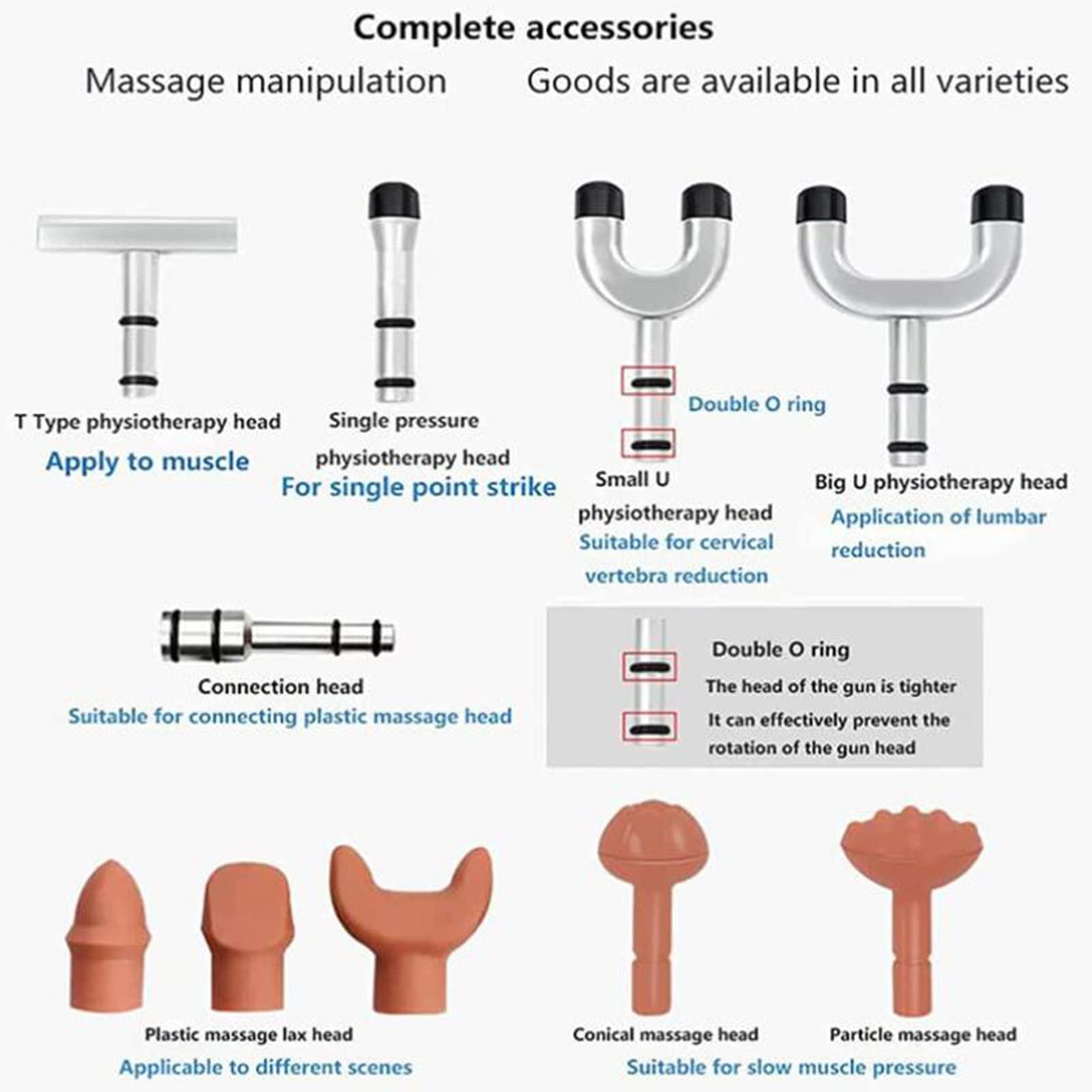 HNCXHX HNCXHX Electric Spine Chiropractor,Chiropractic Adjustment Tool Pulse Gun,Chiropractic Activator Chiropractic Massage Gun for Spinal Joint Pain,Scoliosis,Thoracic and Lumbar,Silver