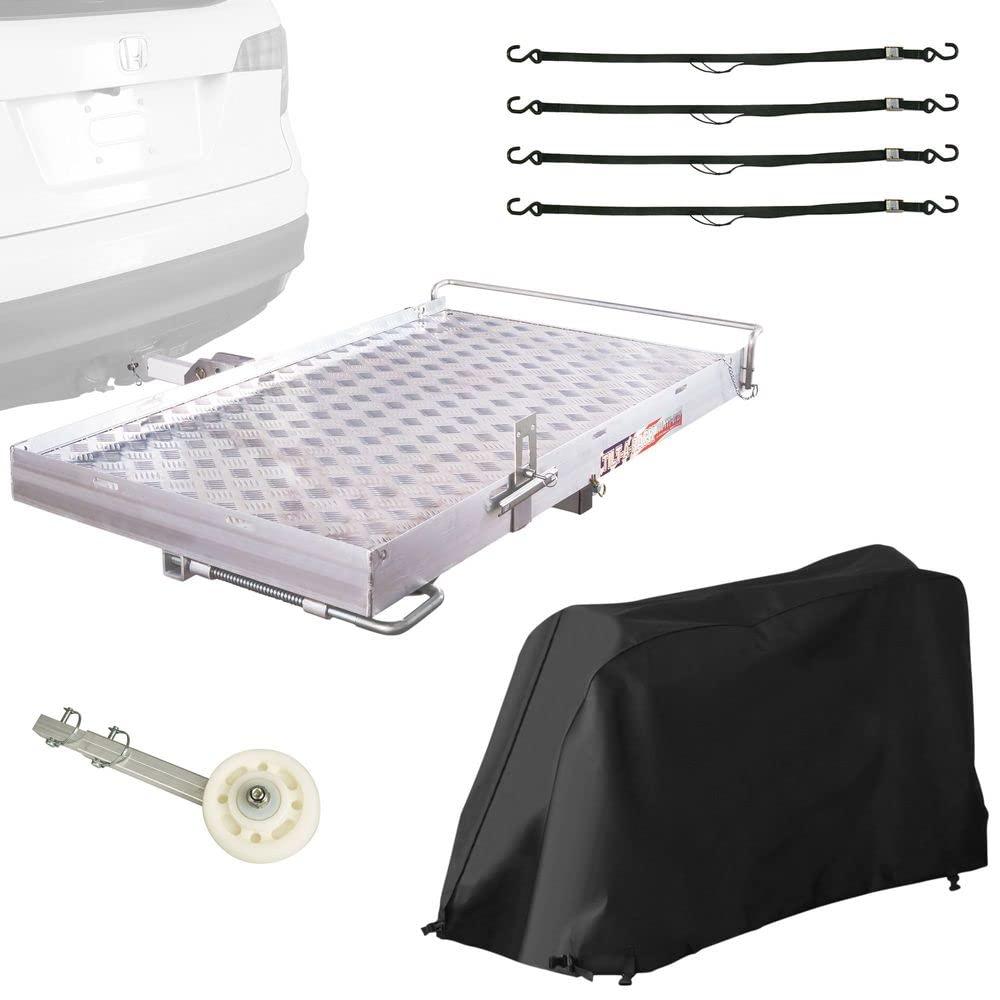 Silver Spring 500-lb Capacity Tilt-A-Rack Scooter Carrier Bundle