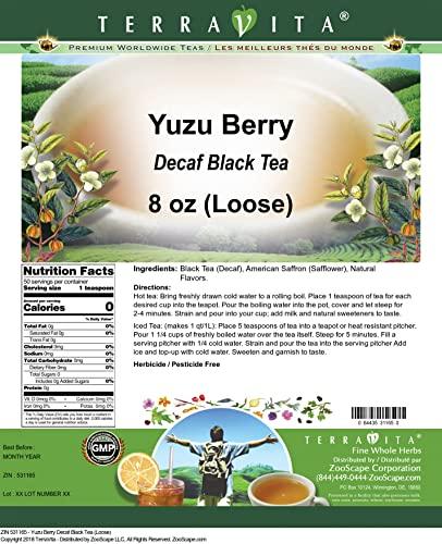 TerraVita Yuzu Berry Decaf Black Tea (Loose) (8 oz, ZIN: 531165)