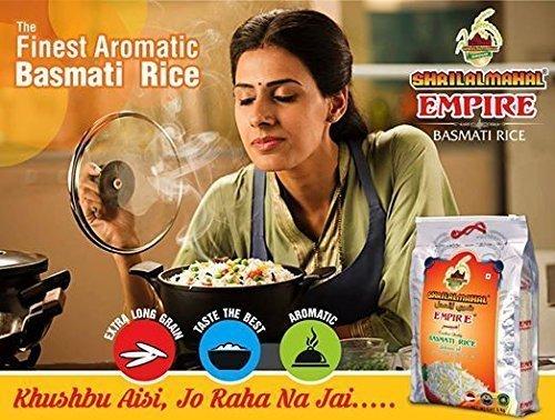 SHRILALMAHAL SHRILALMAHAL Empire Basmati Rice (Most Premium), 10 lbs / 160 oz
