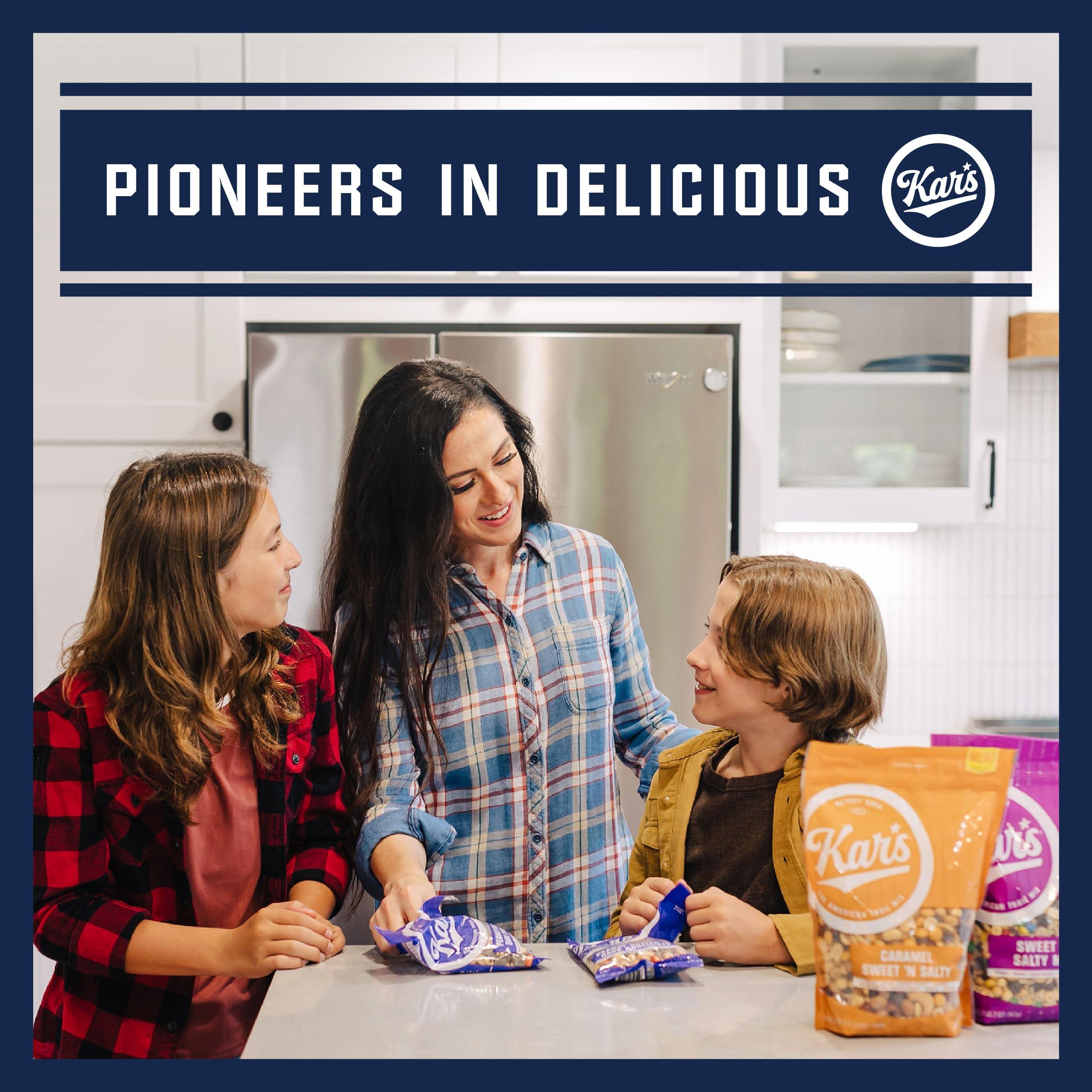 Kar\'s Kars Nuts Sweet N Salty Trail Mix 2.5 oz Individual Snack Packs, Bulk Pack of 36 - Snacks for Adults and Kids