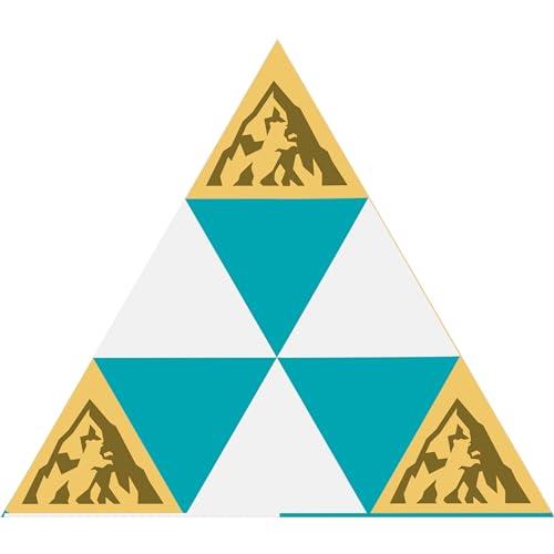 Toblerone Toblerone Chocolate Gift Box (Milk Chocolate, White Chocolate, & Milk Chocolate with Salted Caramelized Almonds Chocolate Bars), Valentines Day Chocolate Candy, 9 - 3.52 oz Bars