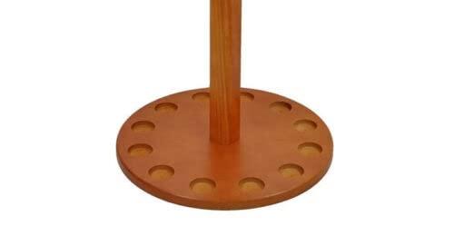 NineLife Basics Wooden Display Storage Rack Entryway Decor for Walking Canes Sticks Gentlemen Canes and Umbrella Stand Gift by Blackperlcrafts