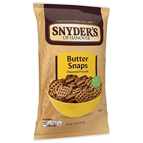 Snyder's of Hanover Snyder's of Hanover, Butter Snaps Pretzels, 12 Ounce (3 Bags)