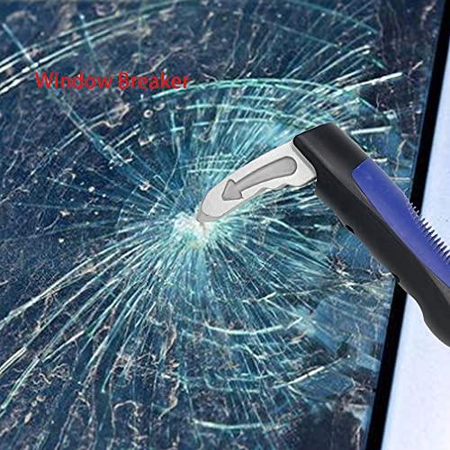 ZipSeven ZipSeven Car Assist Handle for Elder Cane-Portable Vehicle Support Grab Bar Automotive Door Transfer Haddicapped Assistance 2 in 1 Mobility Standing Aid for Able (Blue, 2)