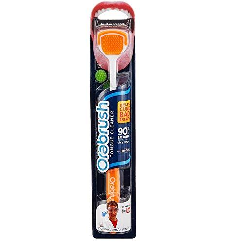 Orabrush 3 Pack Orabrush Tongue Cleaner Scraper by Orabrush