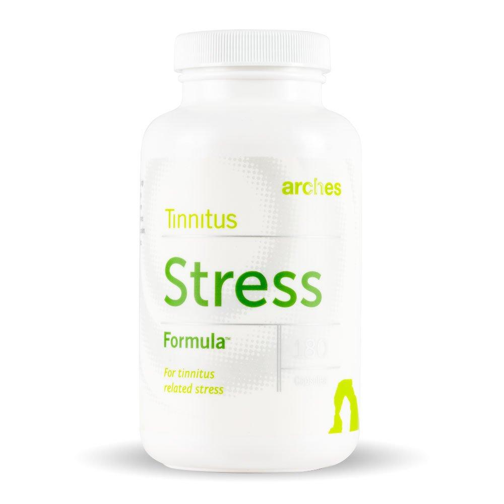 Arches Tinnitus Formulas Arches Tinnitus Stress Formula B-Complex Vitamin for Tinnitus Related Stress, 180 Count Bottle, 3 Month Supply