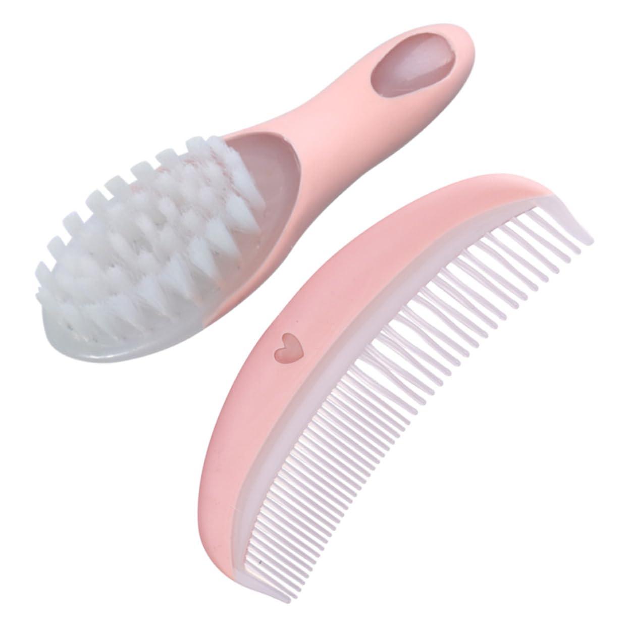 Healifty 5 Sets Infant Comb Baby Brush Comb for Baby Massage Comb Baby Comb