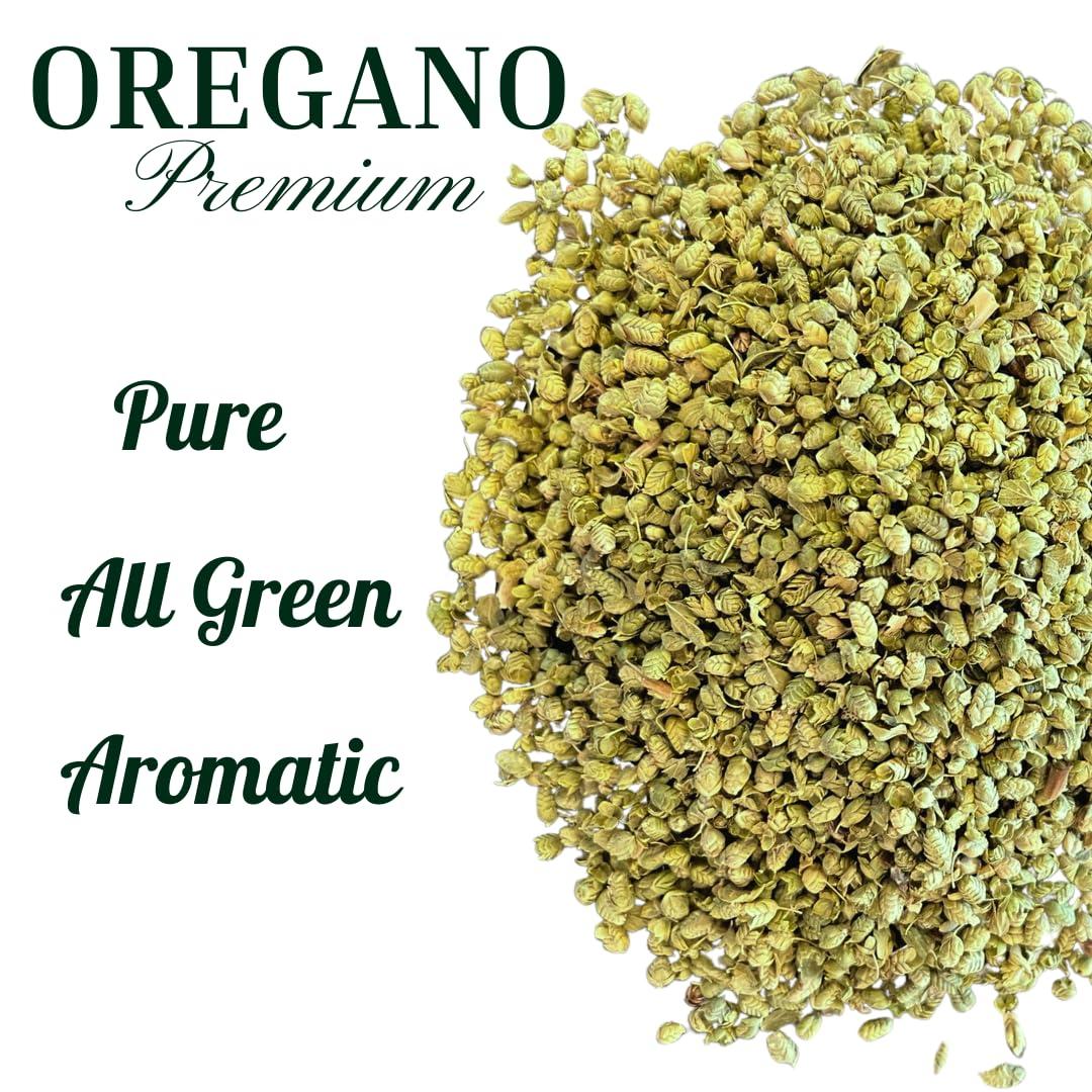 arselia natural products Arselia Oregano Buds | Pure Mediterranean Oregano | Whole Culinary Dried Oregano Buds | Gourmet Aromatic Oregano Leaf | Natural All Green Spices (4 Ounces)