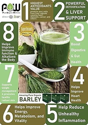 IAM WORLDWIDE Pure Barley Powdered Drink Mix Organic Barley Green Natural Blend
