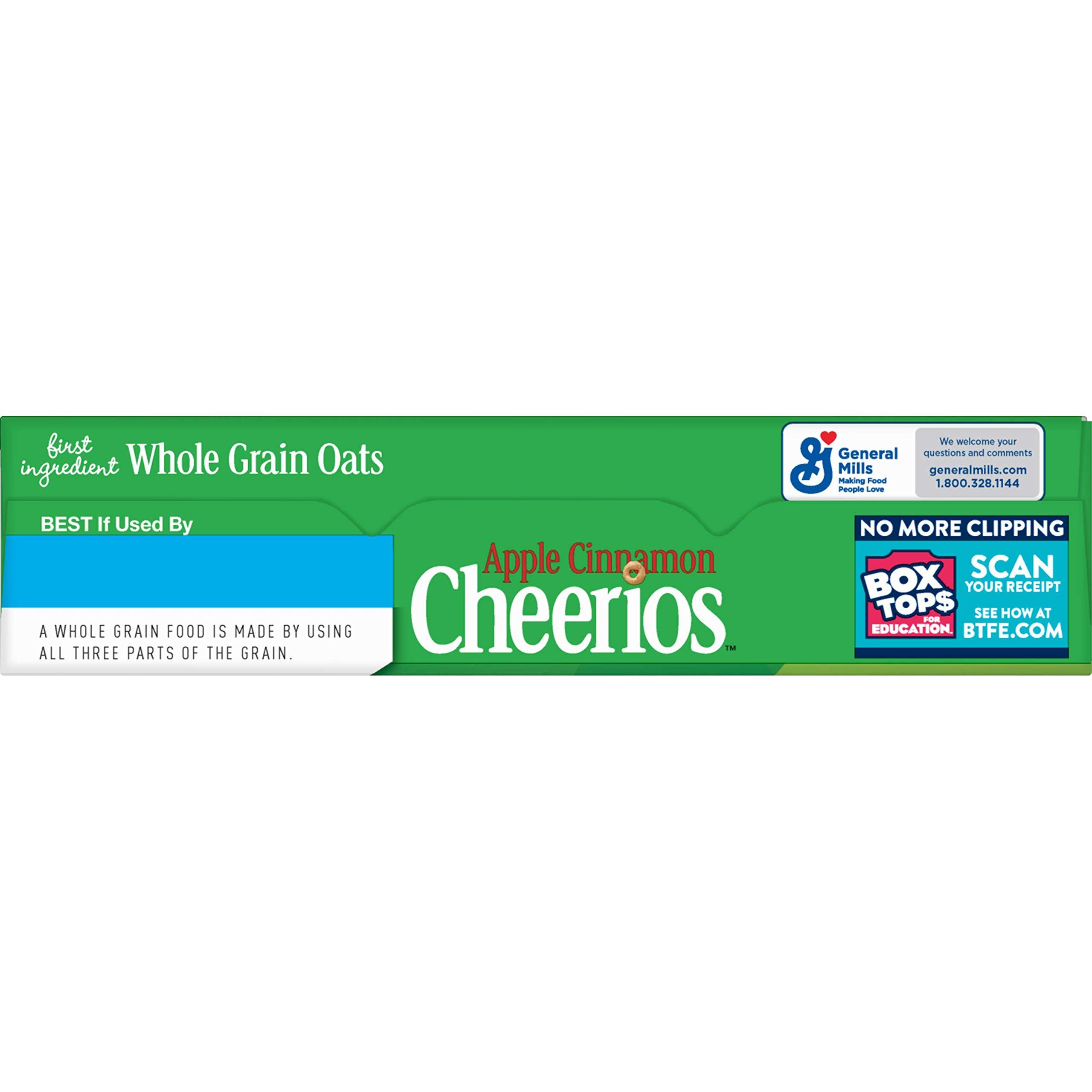 General Mills Apple Cinnamon Cheerios Cereal, Gluten Free , 11 oz