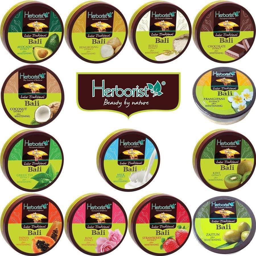 Generic Herborist Lulur Tradisional Bali 100g Strawberry