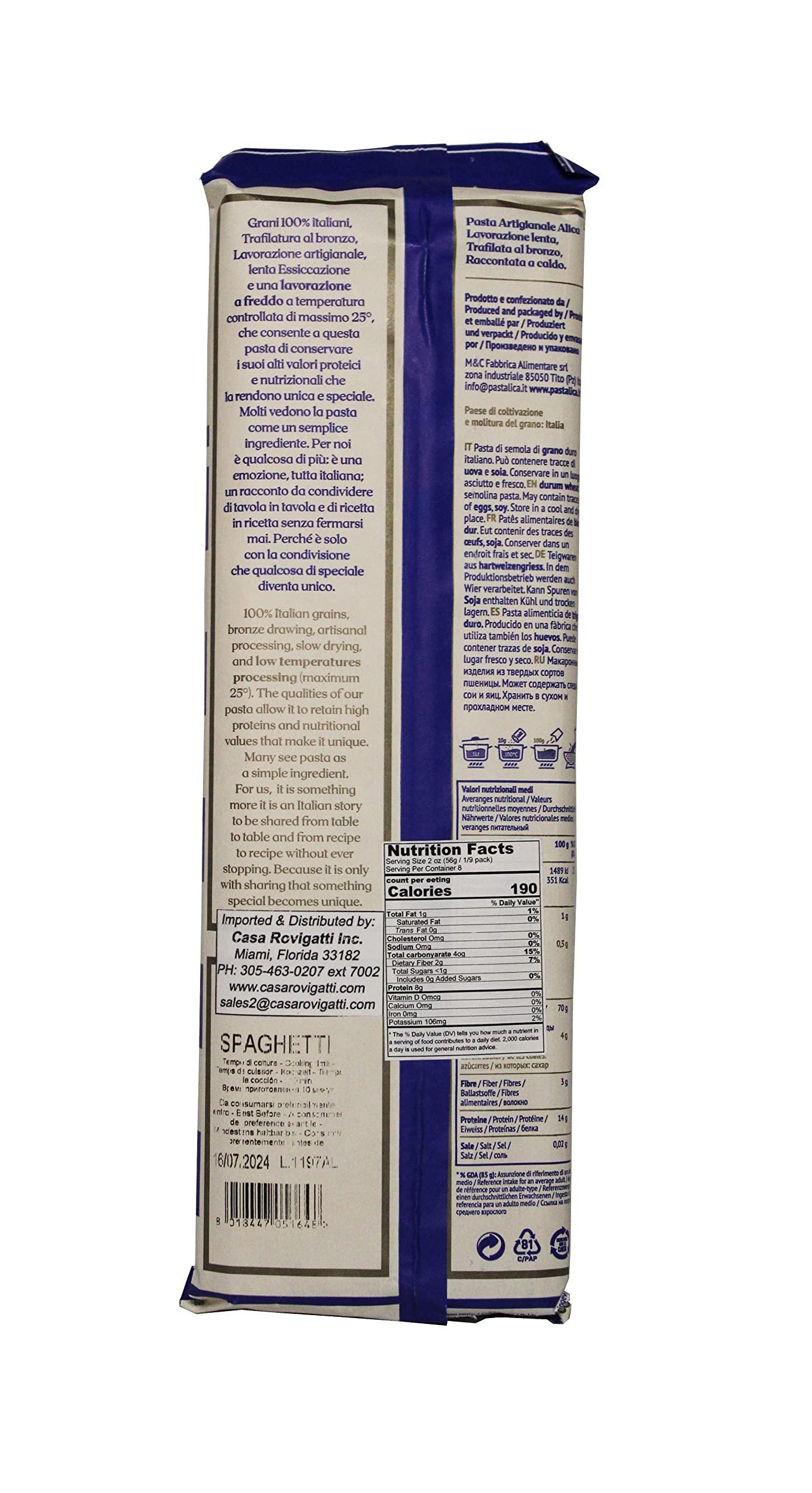 Alica ALICA- SPAGHETTI 500 GRAM PACK OF 6