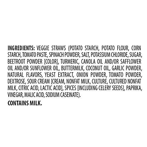 Sensible Portions Sensible Portions Garden Veggie Straws, Zesty Ranch, 16 Oz (Pack of 6)