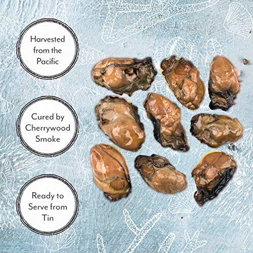 Roland Foods Roland Foods Premium Smoked Large Oysters in Oil, Wild Caught, 3 Oz Tin