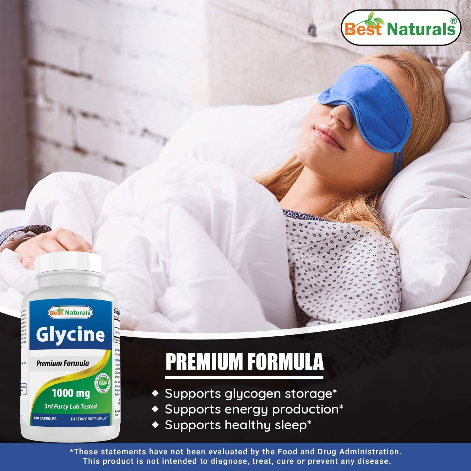 Best Naturals Best Naturals Glycine Supplement 1000 Mg & Taurine 1000 mg