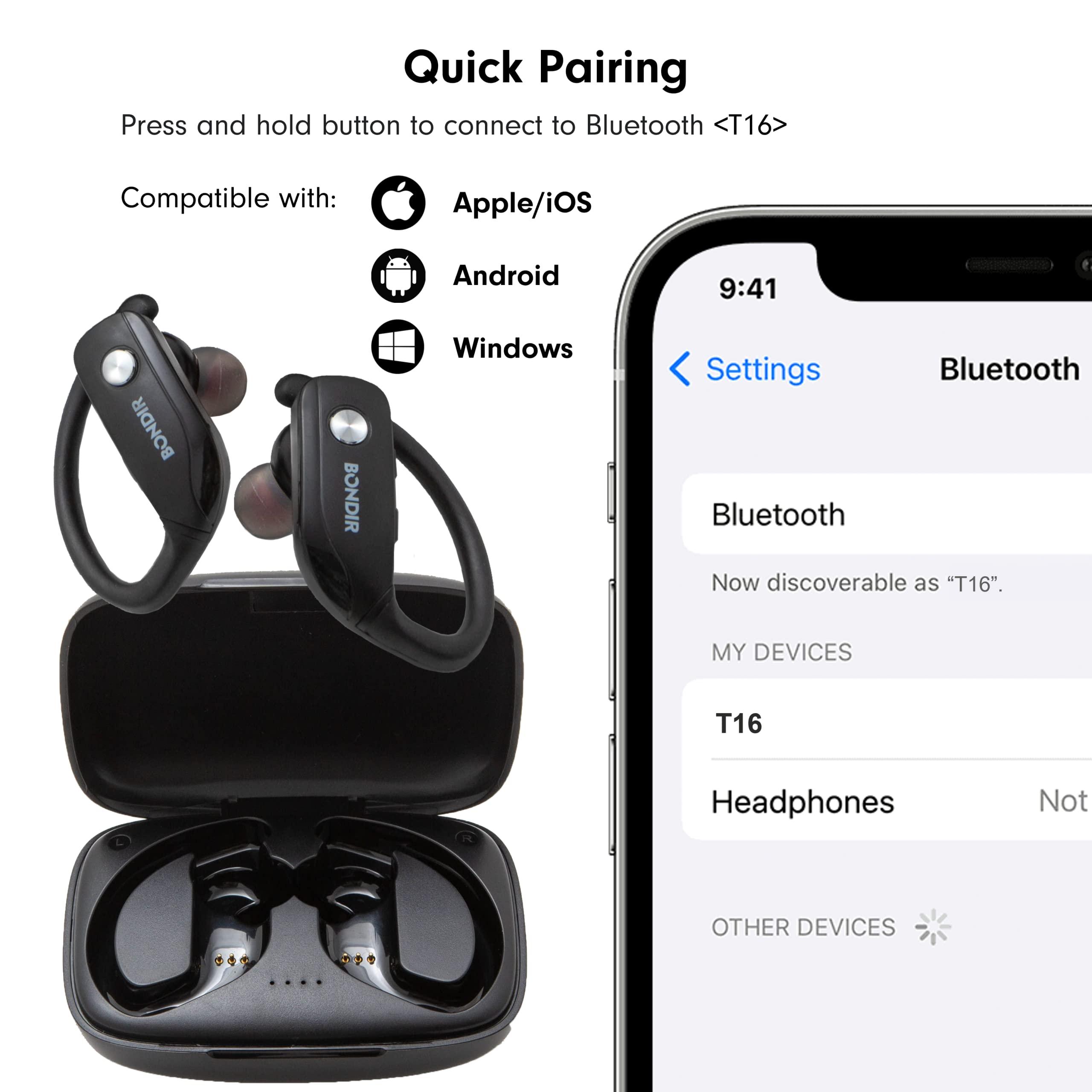 BONDIR BONDIR Massage Gun R2 + True Wireless Bluetooth Earphones