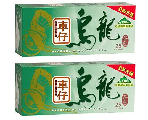 Rickshaw Rickshaw Chinese Teabags OOLONG TEA 25pcs tea bags x 2 boxes