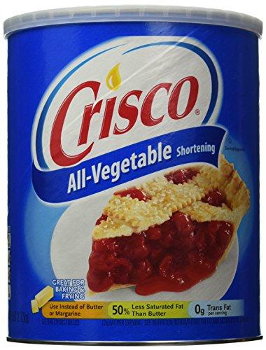 Crisco Crisco All-Vegetable Shortening, 6-Pound Cans (Pack of 2)
