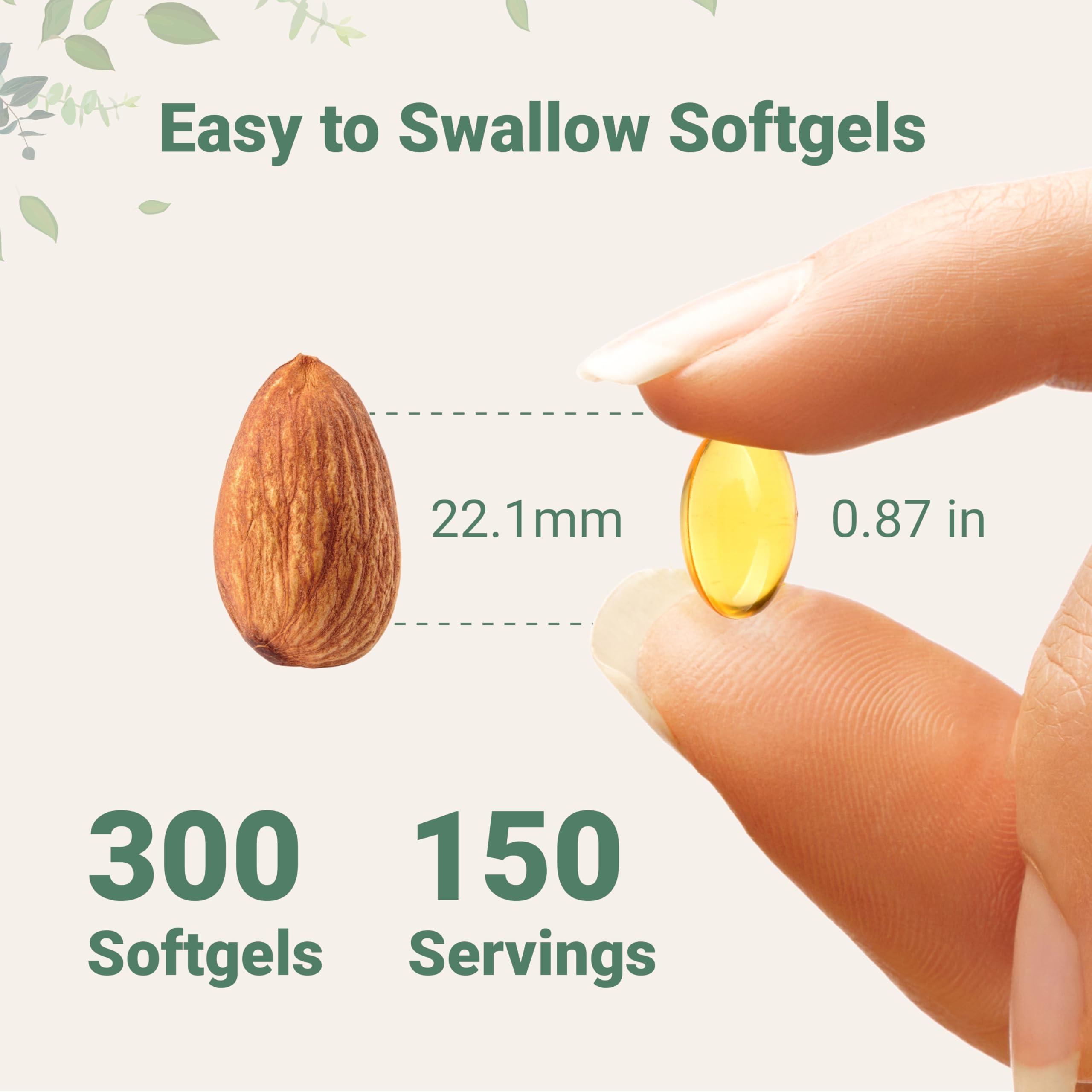 Micro Ingredients Micro Ingredients Oil of Oregano Softgels 6000mg Per Serving, 300 Count | 2 in 1 Formulated with Black Seed Oil 200mg, 4X Strength Carvacrol & Thymoquinone | Plant Based, Non-GMO & Immune Support