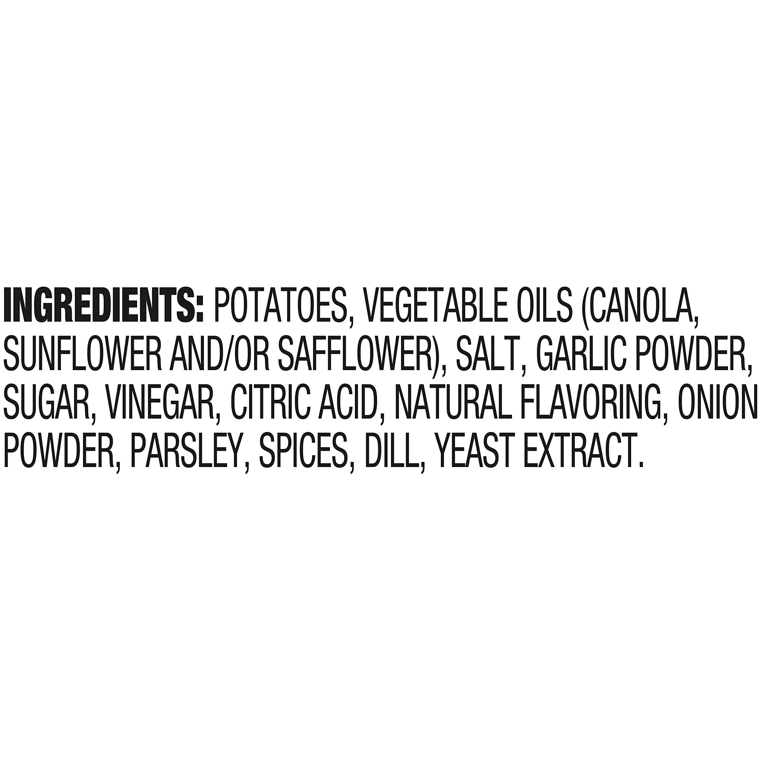 Kettle Brand Kettle Brand Potato Chips, Krinkle Cut, Dill Pickle Kettle Chips, Snack Bag 2 Oz