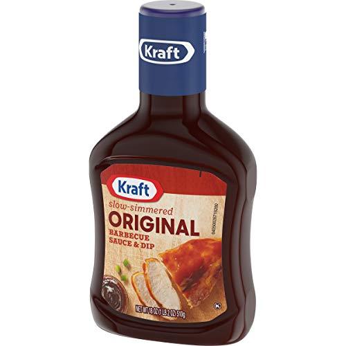 Kraft Kraft Original Slow-Simmered BBQ Barbecue Sauce (18 oz Bottle) (Pack of 2)