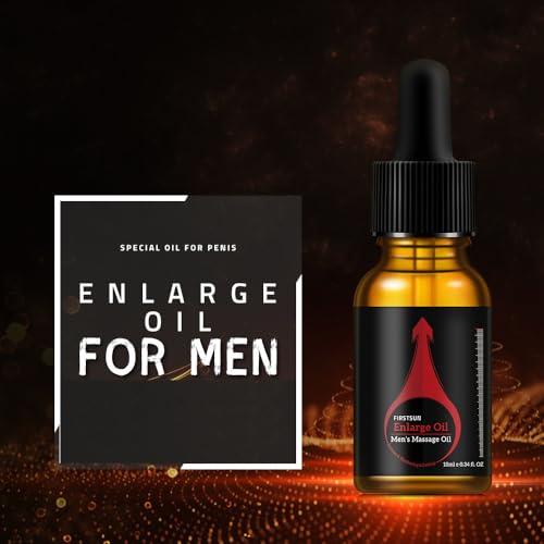 FIRSTSUN FirstSun Enlarge and Permanent Thickening Growth Men Energy Massage Essential Oil for Sex, Increase Dick Liquid for Health Care, Lateness Performance,Strength,Thicker (2 Packs)