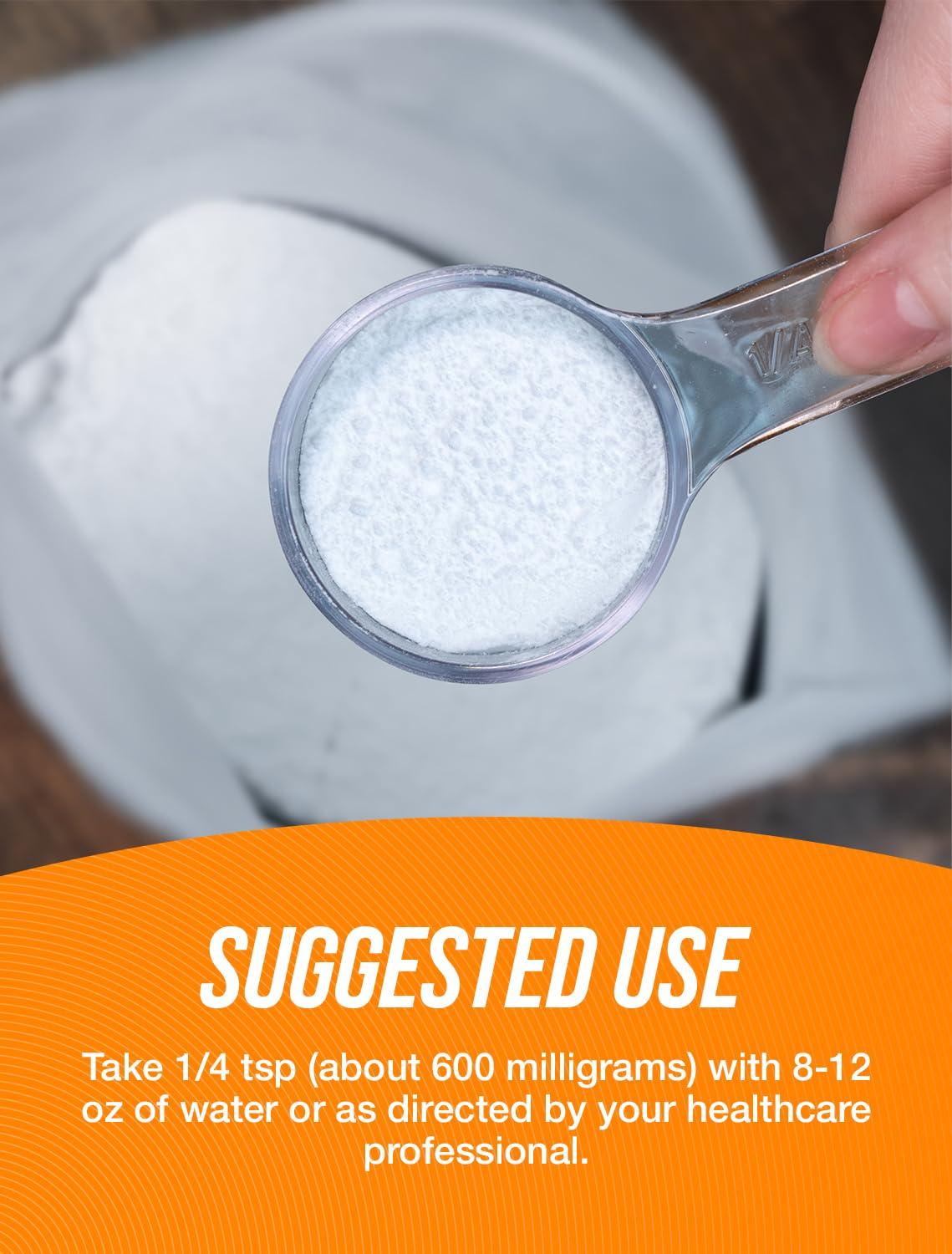 BulkSupplements BulkSupplements.com Alpha GPC Powder - Choline Supplements, Alpha GPC 300mg - Acetylcholine Supplements, Unflavored & Gluten Free, 600mg per Serving, 500g (1.1 lbs) (Pack of 1)