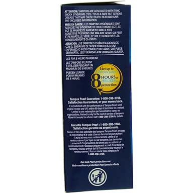 Tampax Tampons with Plastic Applicators Unscented Regular