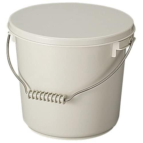 (Entec) Entec PO-22B PO22BGR Gray Poly Pro Bucket 3.2 gal (10 L) Lid