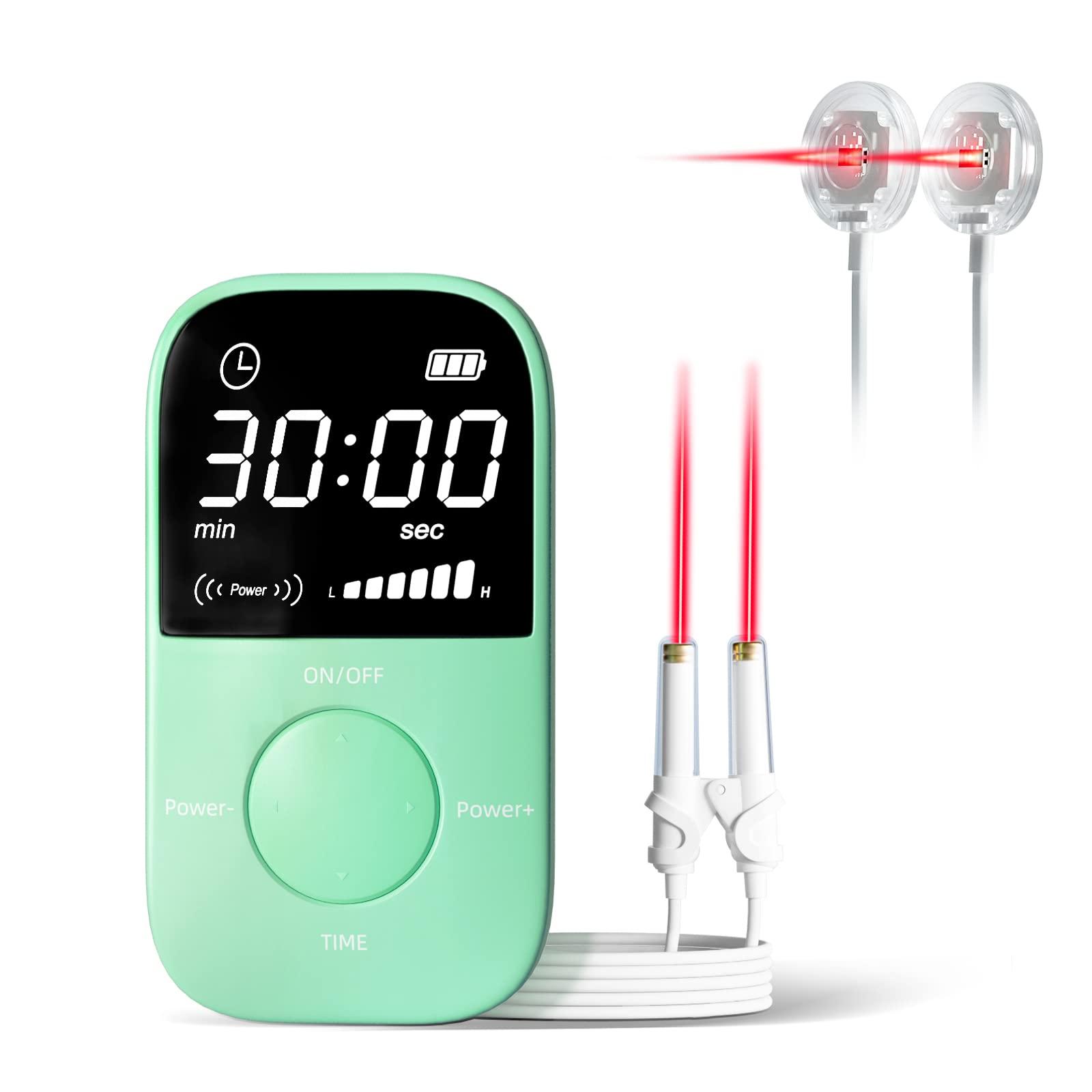 LASEPREHT LASEPREHT Red Light Nasal Therapy Device, 650nm Red Light Device for Nose Sore Throat, Upgraded Nasal Red Light Therapy Device for Runny Nose Allergy Relief Sneeze, Red Light Nose Treatment