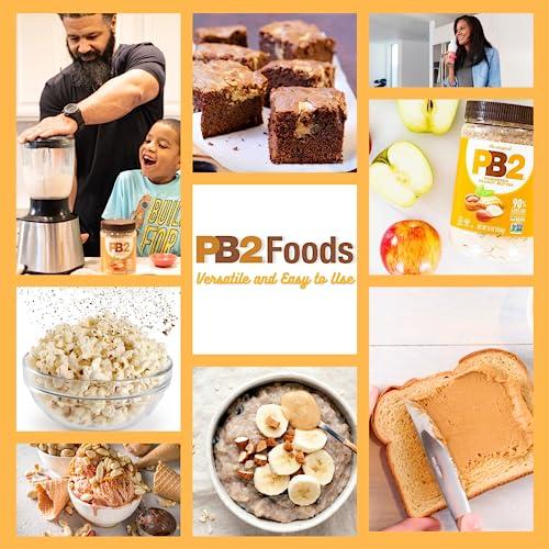 PB2 PB2 Powdered Peanut Butter Powder | Certified Gluten Free, Low-Carb, Keto Diet Friendly | Original Flavor with 6G of Protein, 90% Less Fat, 60 Calories Per Serving | Easy Mix for Healthy, Fit Diet
