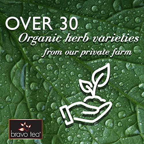 Bravo Tea Bravo Tea Maitake Mushroom Herbal Tea, Caffeine Free 20 Tea Bags