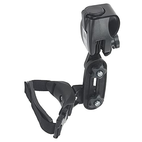 Drive Medical Drive Medical Trekker Gait Trainer Large Adjustable Height Thigh Prompts Pair for Kids or Adults, 20 Inch Leg Circumference, Black