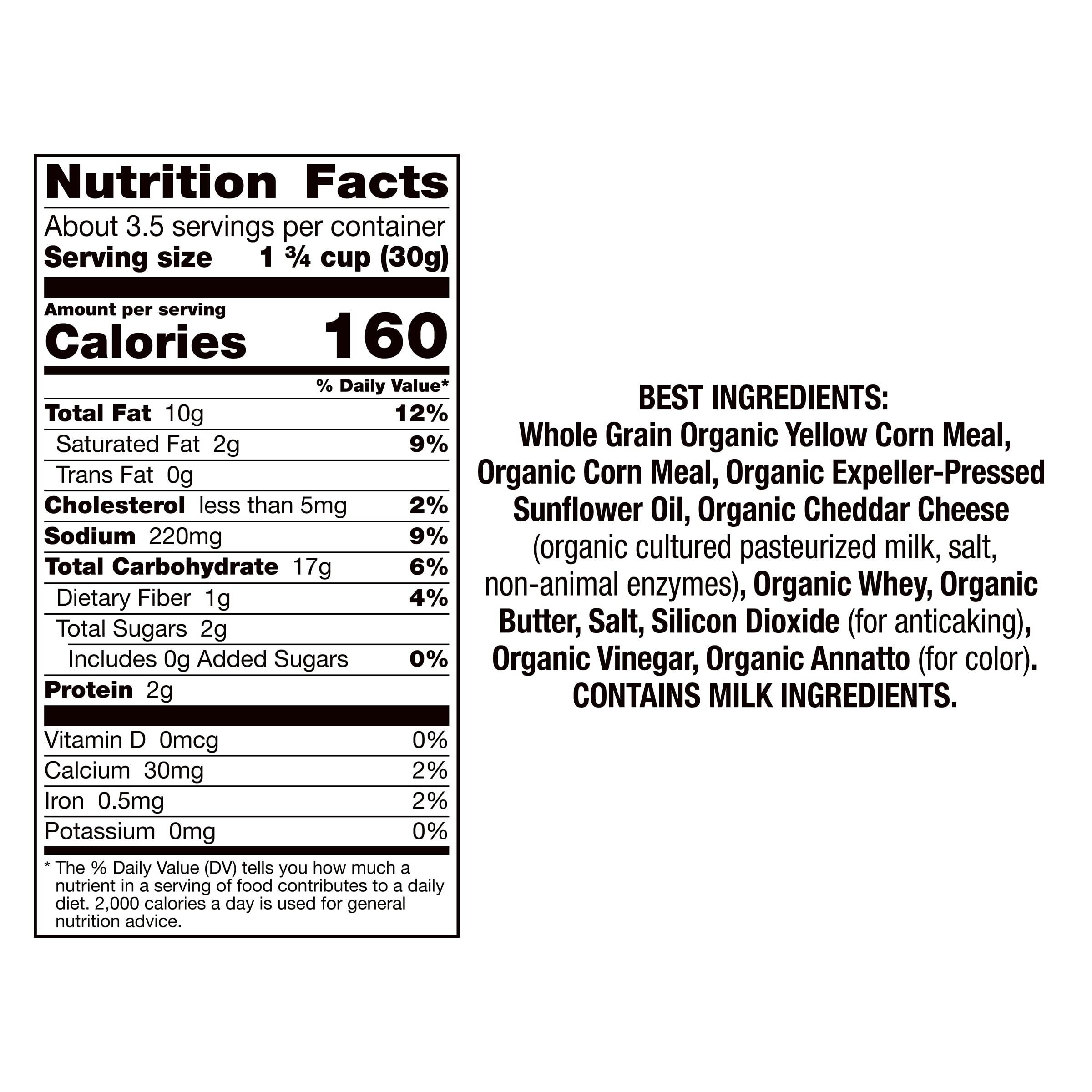 Annie's Homegrown Annie\'s Organic Cheddar Cheesy Smiles, Baked Corn Puffs, Gluten Free, 4 oz (Pack of 12)