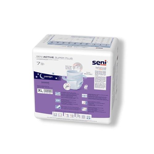 Seni Seni Active Super Plus Disposable Underwear Pull On with Tear Away Seams X-Large, S-XL07-AP1, Heavy, 28 Ct