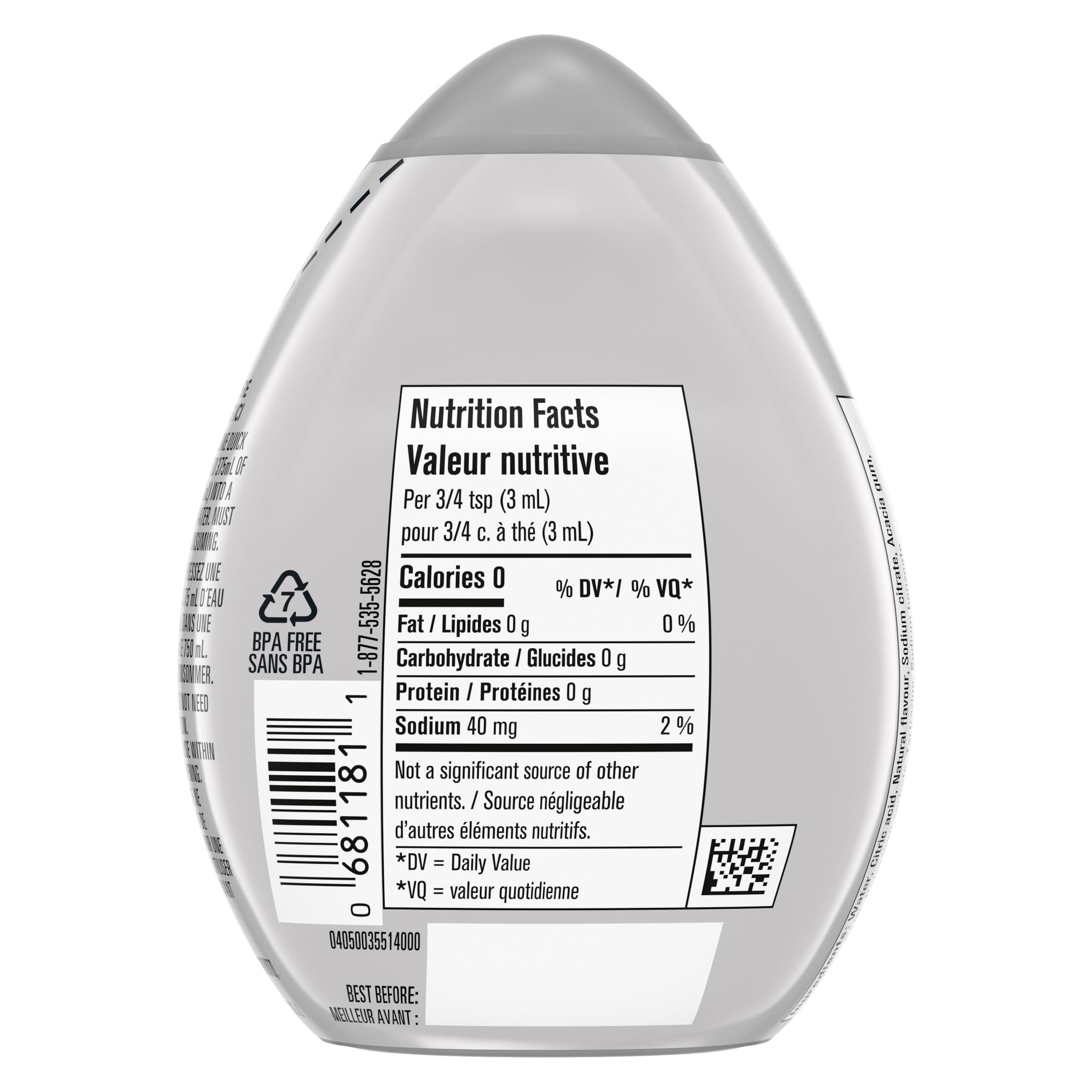 Mio MIO Liquid Water Enhancer - Lemonade, 12ct, 48ml Each (Imported from Canada)