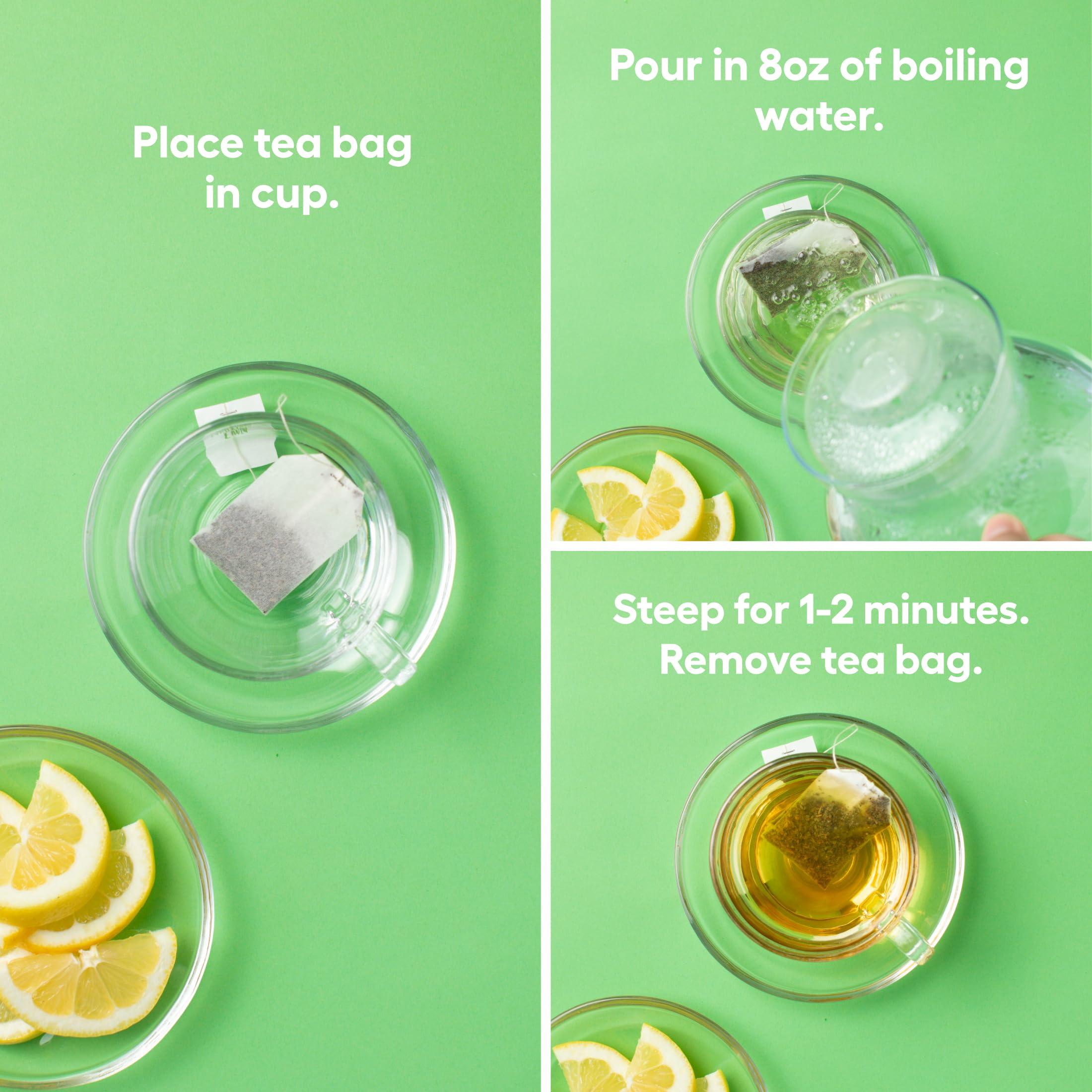 Newman's Own Newman\'s Own Organic Peppermint Tea Caffeine Free Refreshing Mint Herbal That May Aid Digestion with 20 Individually Wrapped Bags Per Box (Pack of 2) USDA Certified 40 Count