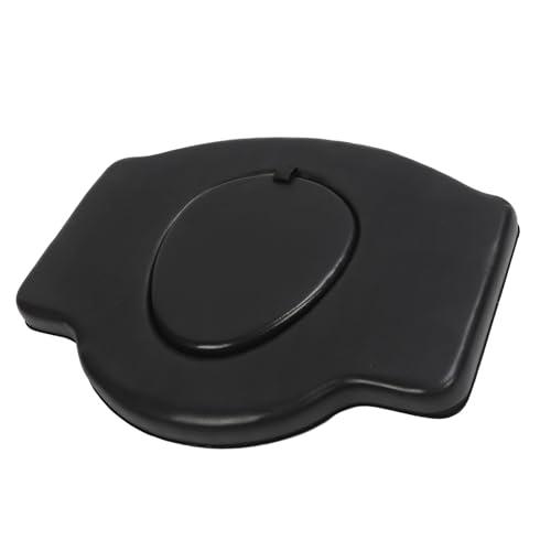 FILFEEL Folding Walker Potty Plate Commode Plate Elderly Walker Seat, Memory Foam Cushion, Portable Toilet for 4 Legged Walkers Commode Board with Convenience