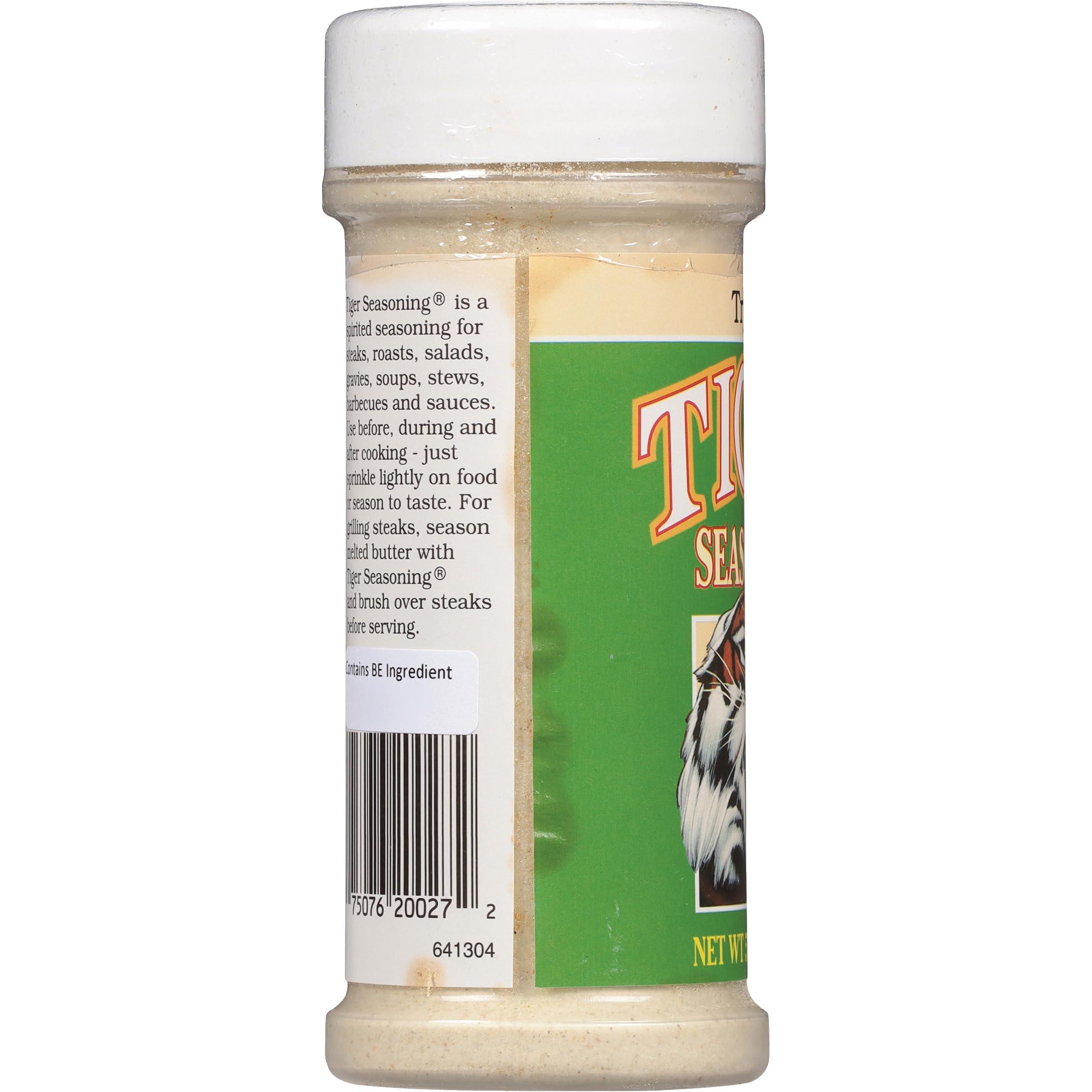 Try Me Try Me Tiger Seasoning for Meat Fish and Vegetables, 5.5oz Bottle (Pack of 6)