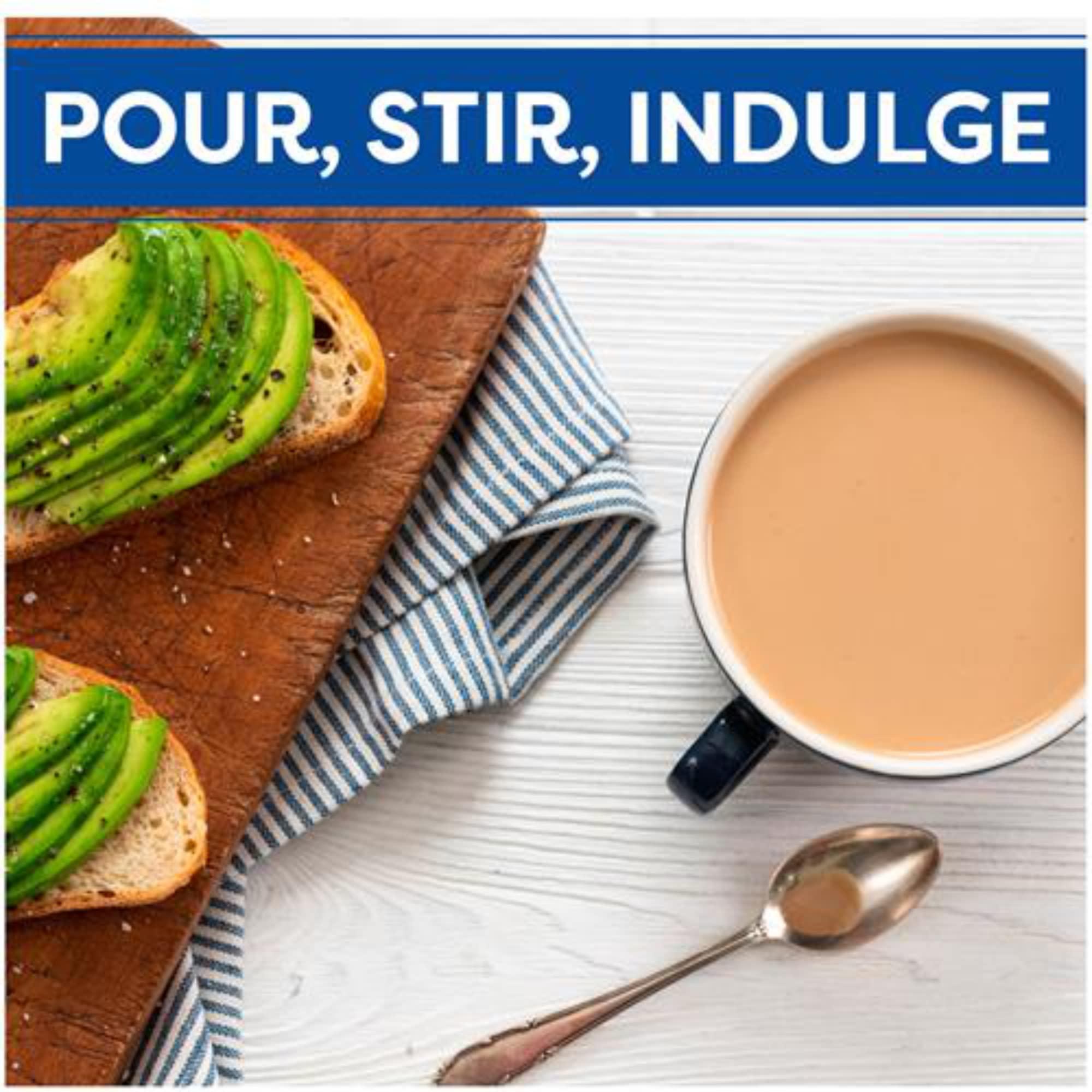 By The Cup Nestle Coffee mate Liquid Coffee Creamer Singles, Zero Sugar French Vanilla, 50 Ct Box (Pack of 2) with Coffee Scoop