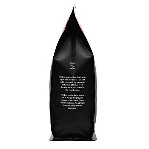 Volcanica Coffee French Roast Decaf Coffee, Ground, Swiss Water Processed, Fresh Roasted, 16-ounce