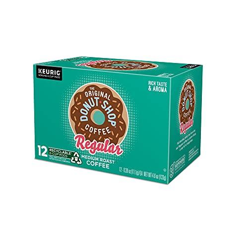 The Original Donut Shop The Original Donut Shop Regular Keurig Single-Serve K-Cup Pods, Medium Roast Coffee, 12 Count