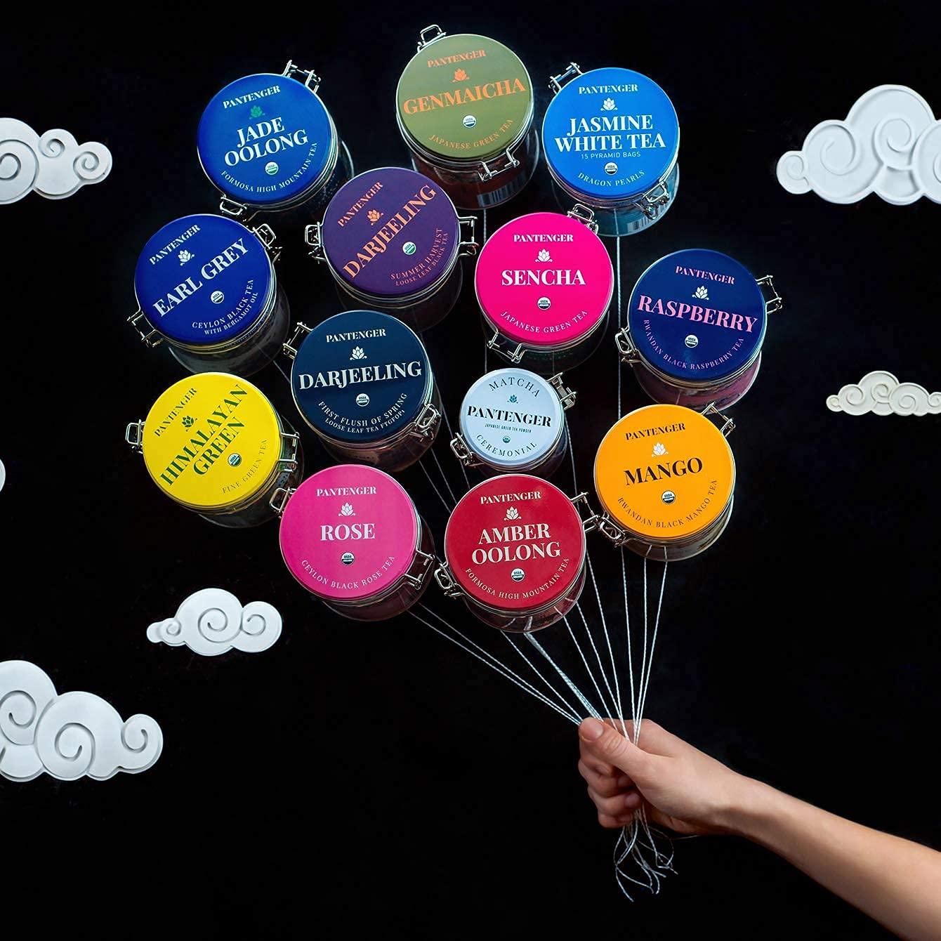 Pantenger Matcha Ceremonial Grade 1 Oz and Kabusecha Japanese Green Tea. USDA Organic. First Harvest.