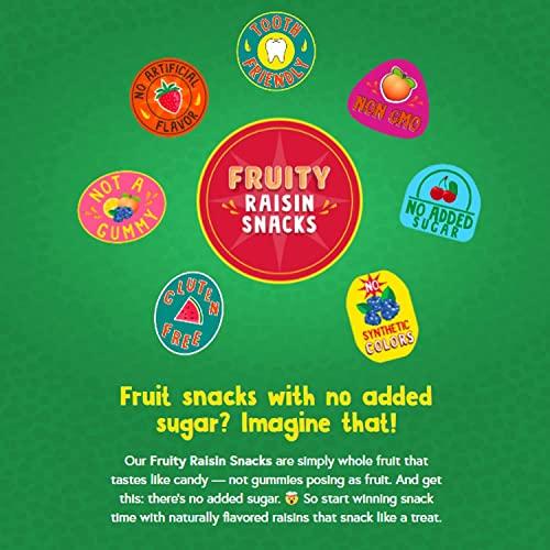 Sun-Maid Sun-Maid, Fruity Raisin Snacks, Sour Mixed Berry, 1.33 Ounce Snack-Size For Kids (200 Total Pouches)