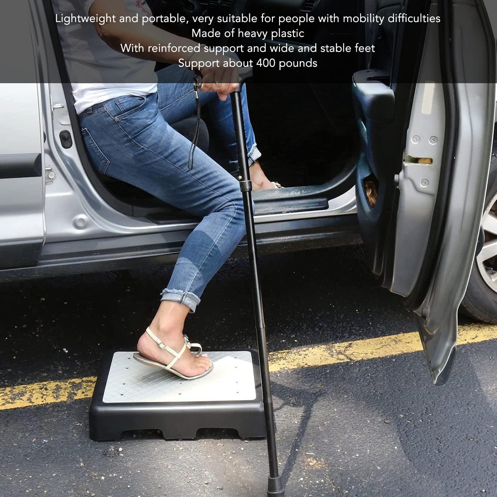 Horoper Step, Half Steps for Seniors, Safety Step for Elderly Fall Prevention Devices, Nonslip Indoor Outdoor Mobility Step, Mobility Step Stool